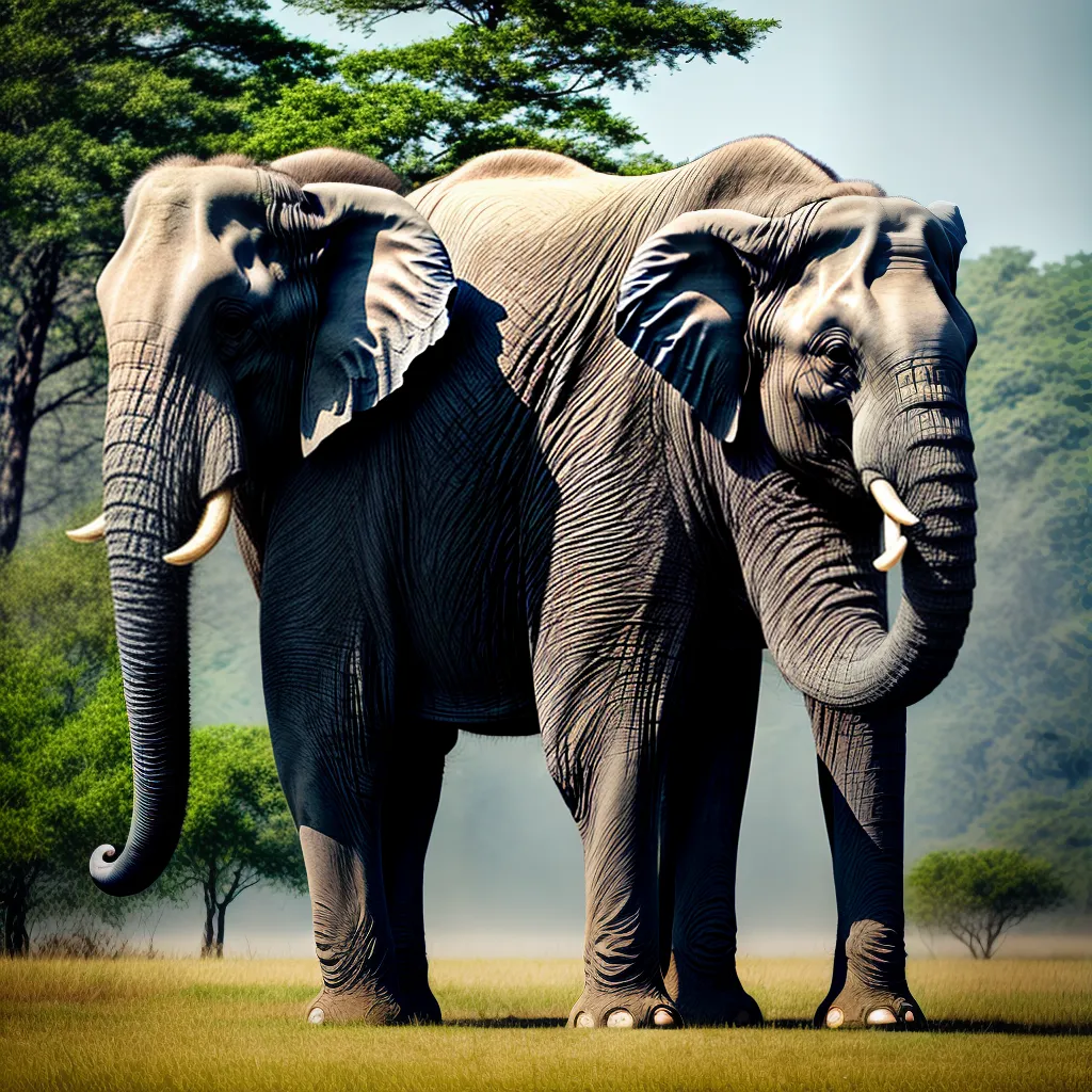 O Coração como Guia: Significado de Sonhar com elefante gigante 3 Fotos elefante floresta forca sabedoria 1