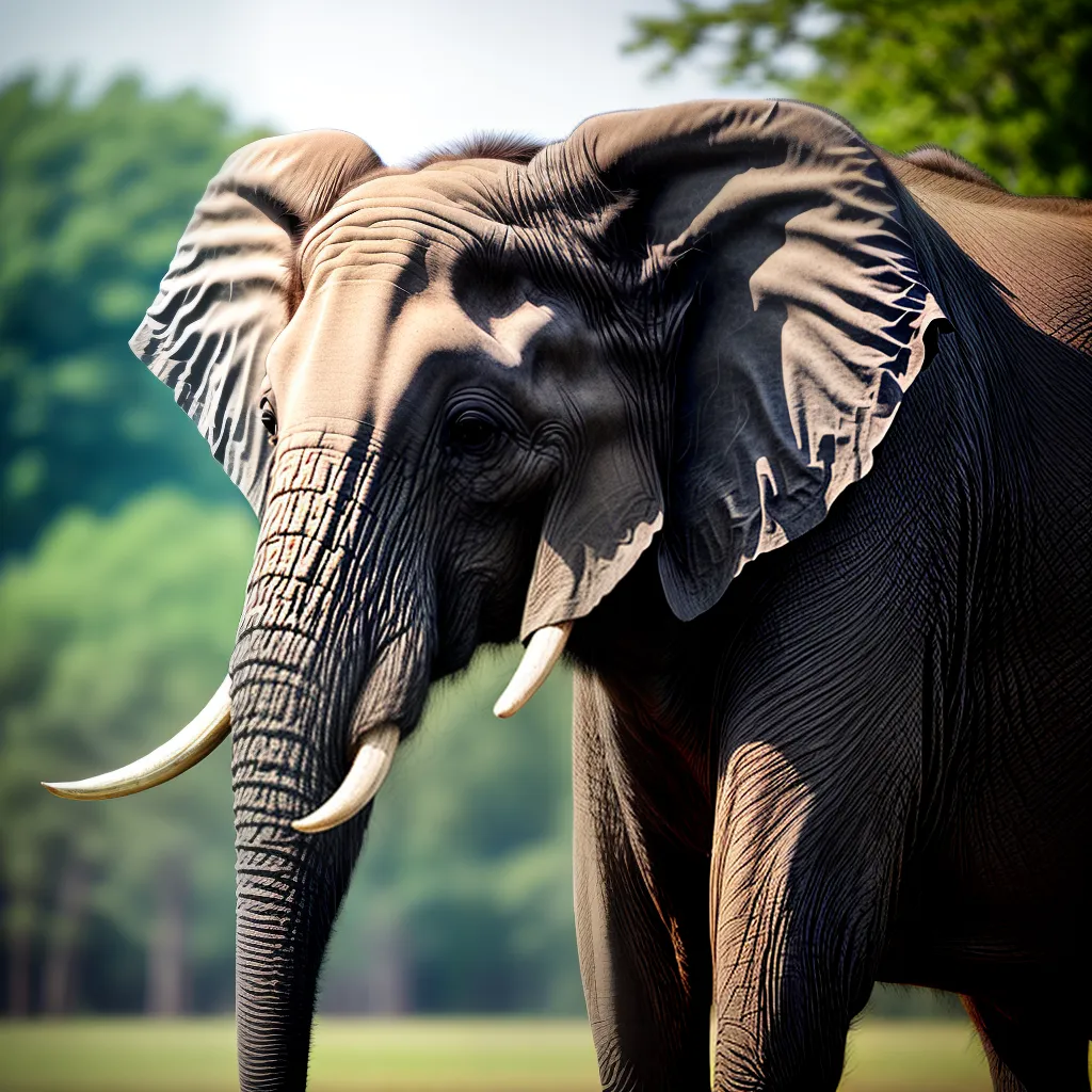 Fotos elefante forca sabedoria paisagem 1