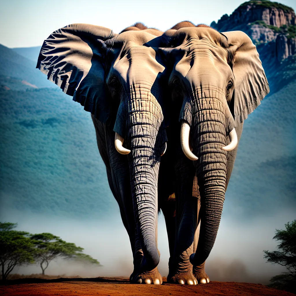 Fotos elefante forca sabedoria poder 1