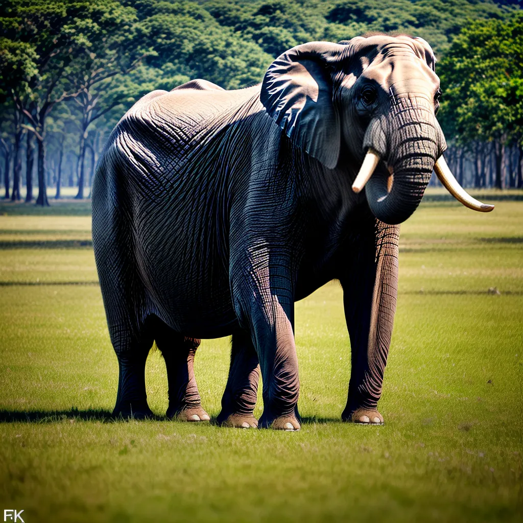 Fotos elefante habitat natureza conservacao