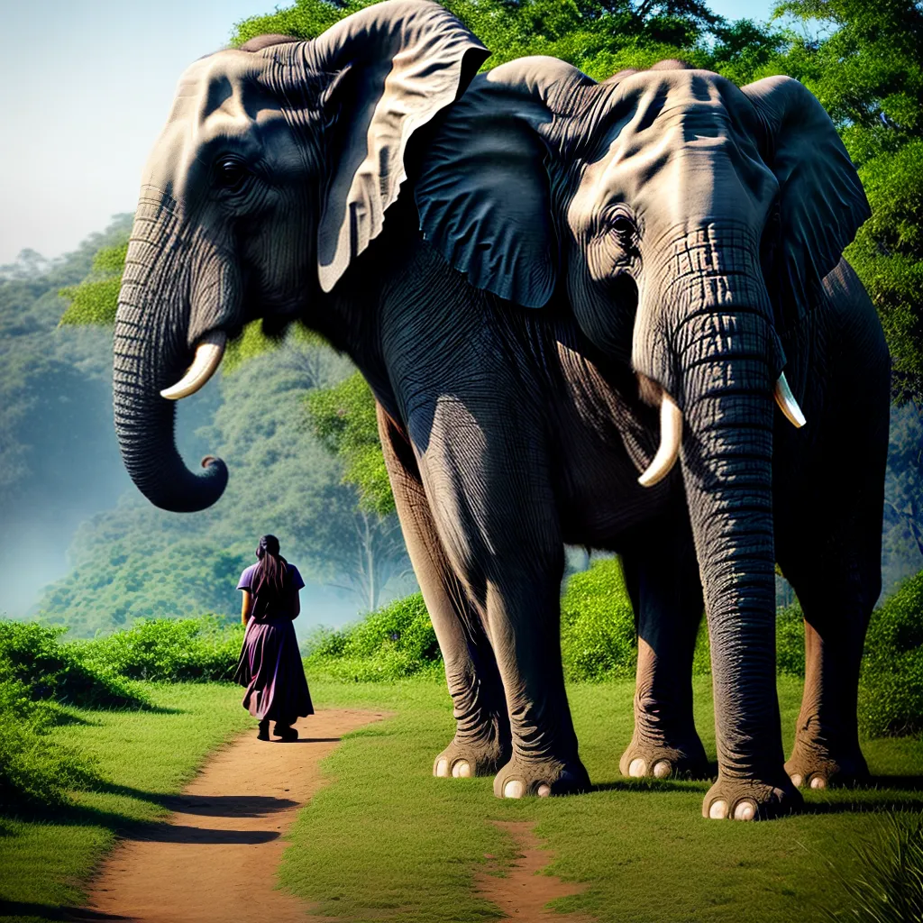 Fotos elefante jungla forca sabedoria