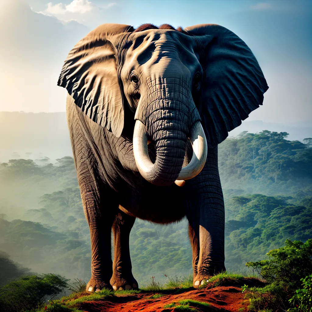 Desvendando os Mistérios dos Sonhos com Animais Selvagens 5 Fotos elefante jungla poder sabedoria
