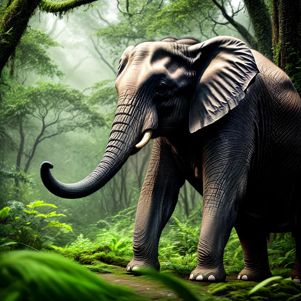 Fotos elefante jungle poder natureza