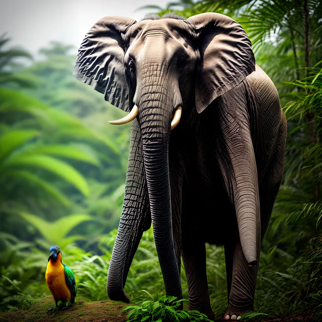 Fotos elefante jungle simbolo forca sabedoria