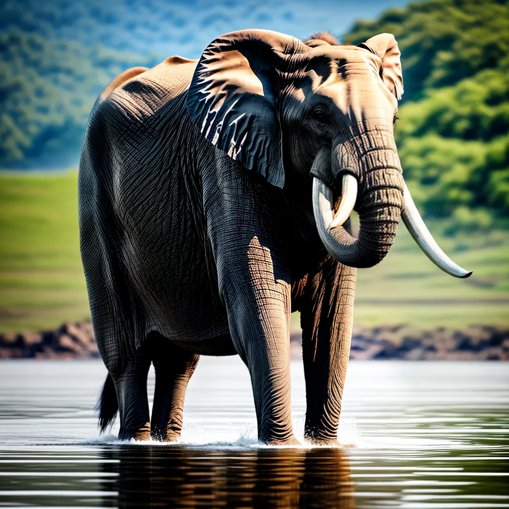 Desvendando os Mistérios dos Sonhos com a Vida Selvagem 2 Fotos elefante reflexo rio natureza