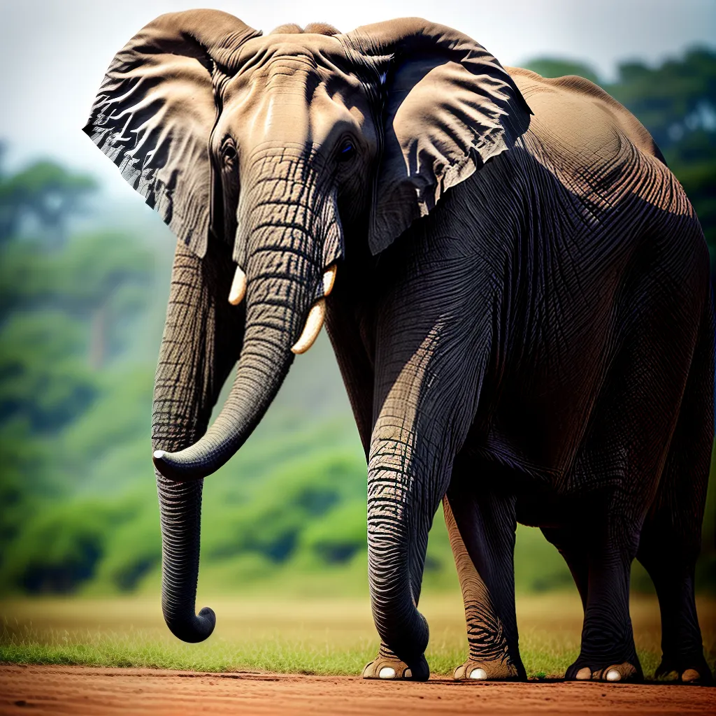 Fotos elefante savana manada poderoso