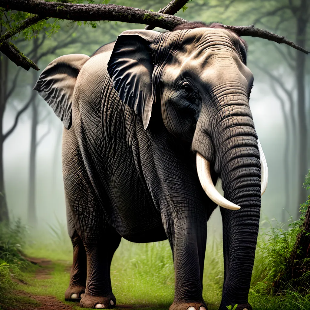 Fotos elefante selva forca sabedoria prosperidade