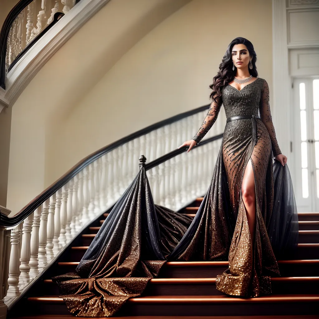 Sonhar com elegância: Descubra o significado. 5 Fotos elegancia escada mulher confiante