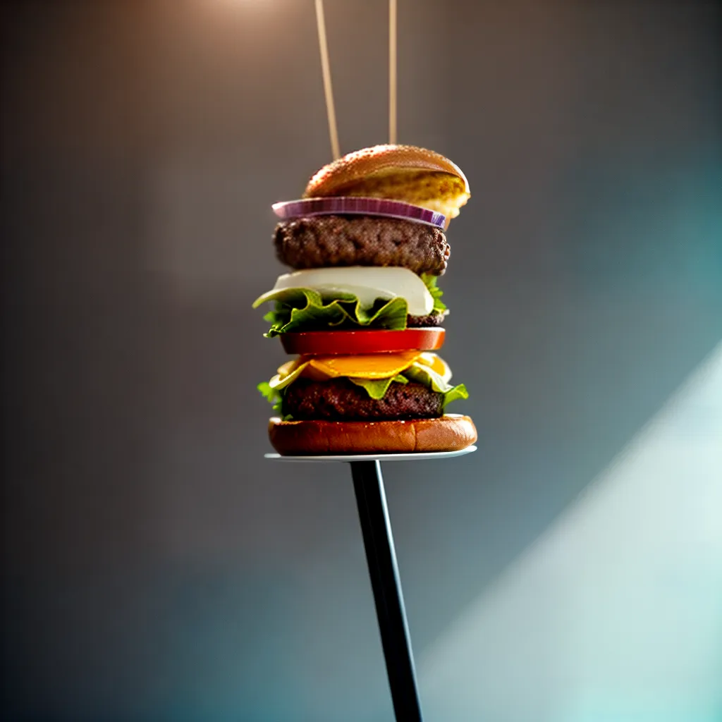 Fotos equilibrio hamburguer corda