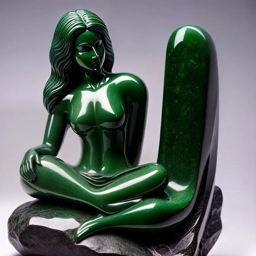 Significado de Sonhar com Pedra Nefrita: Símbolo do Equilíbrio Interior 2 Fotos equilibrio pedra nephrite serenidade