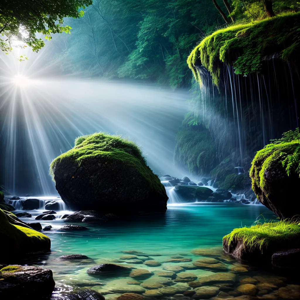 Descida misteriosa revela o significado de sonhar com água 4 Fotos escada agua cristalina natureza sonhos