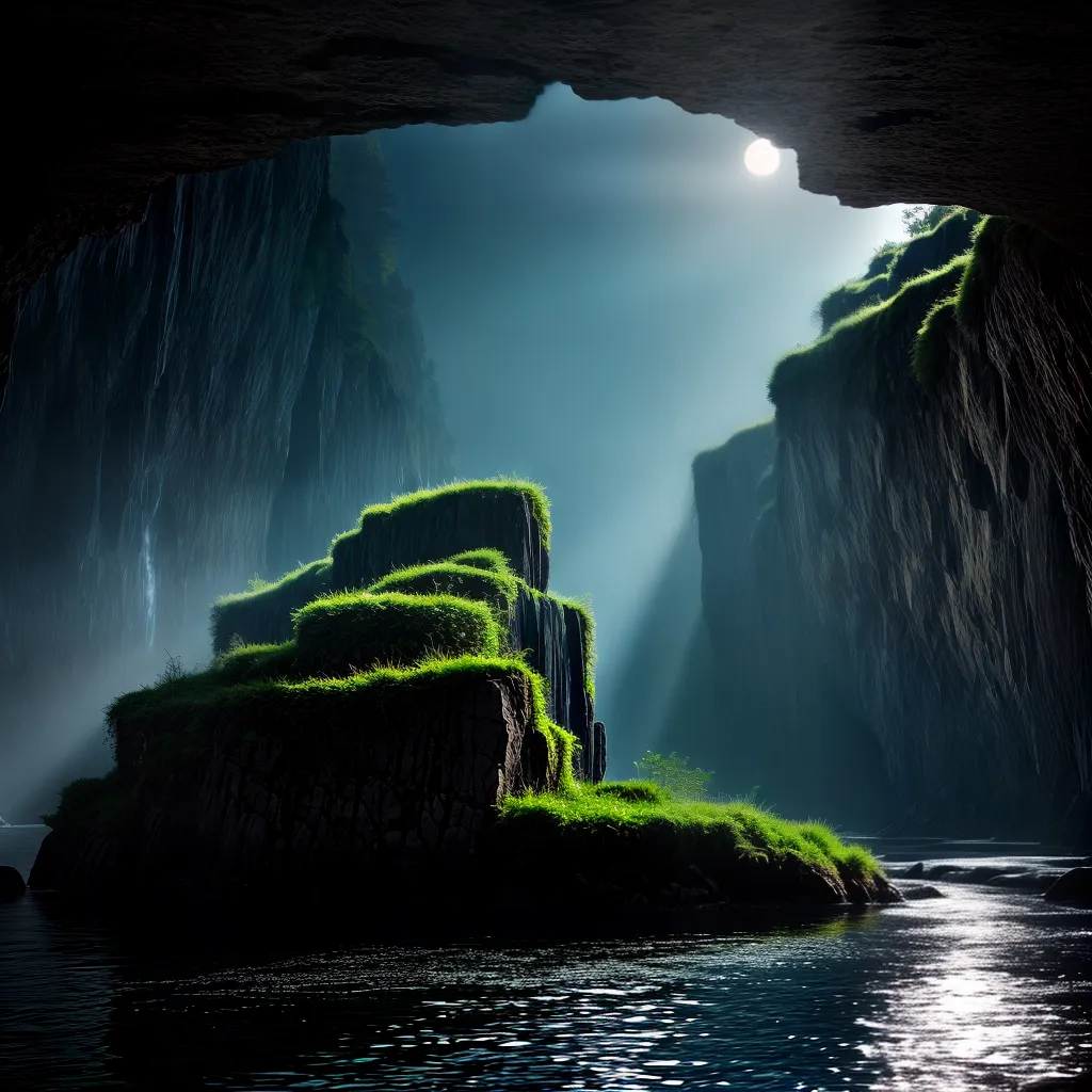 Descida misteriosa revela o significado de sonhar com água 3 Fotos escada misteriosa piscina luar
