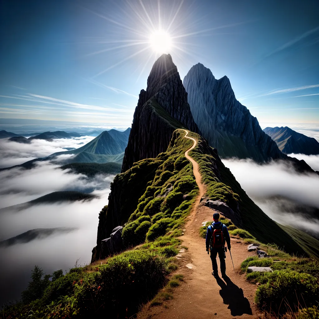 Título do Blog: Desvendando o Significado de Sonhar com Montanhas e Escaladas 5 Fotos escalada desafio montanha altitude