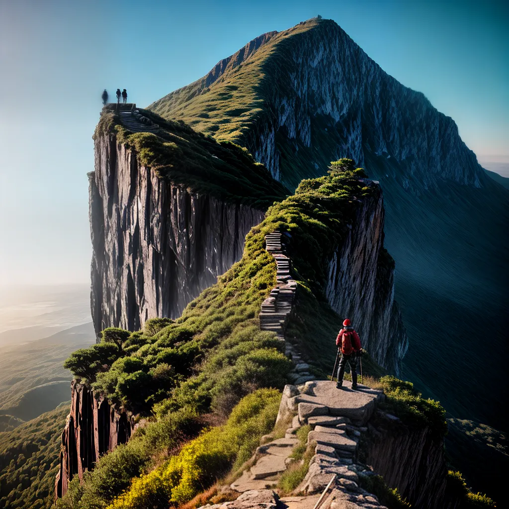 Fotos escalada sonhador montanha oportunidade