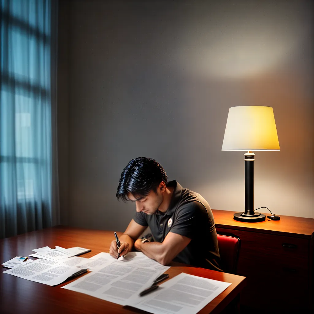 Procurando Respostas? Saiba o que Significa Sonhar com Declarações 6 Fotos escritor mesa papel rascunho pensativo