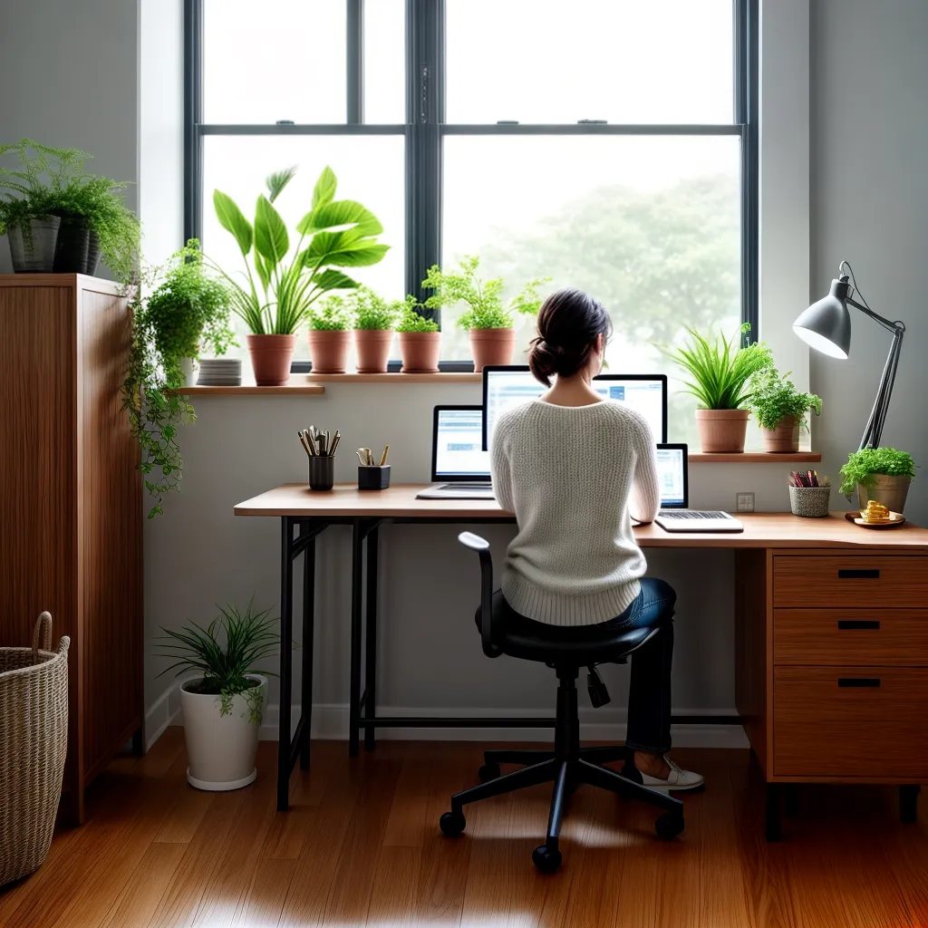 Fotos escritorio organizado novo decoracao