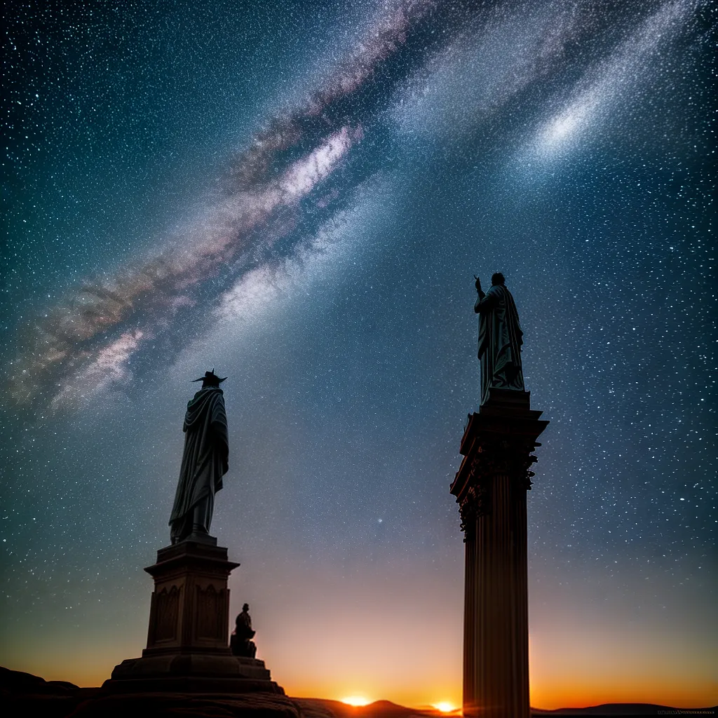 Fotos escultura estrelas inspiracao magia