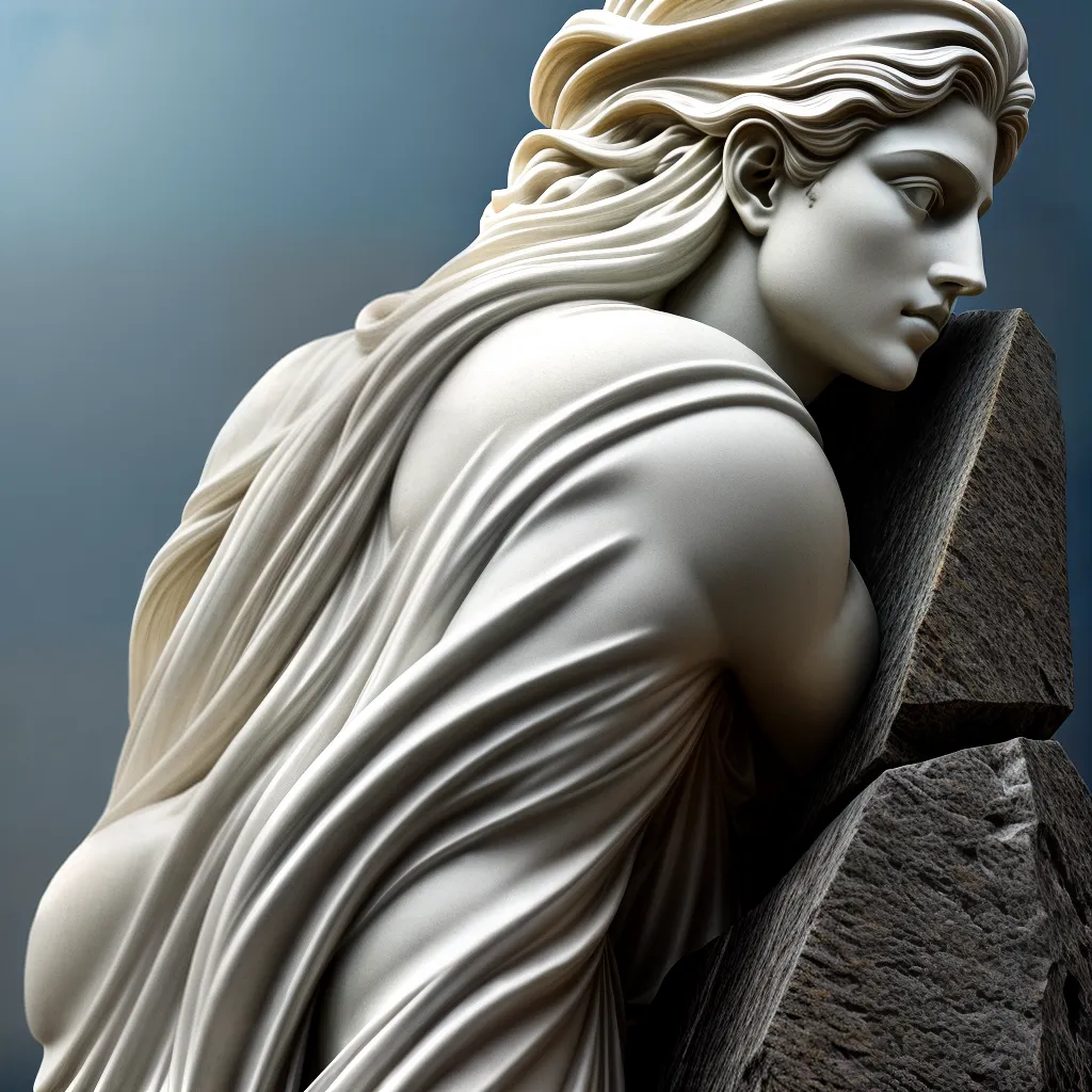 Pedra de Transformação: Significado Onírico do Mármore 4 Fotos escultura marmore transformacao beleza