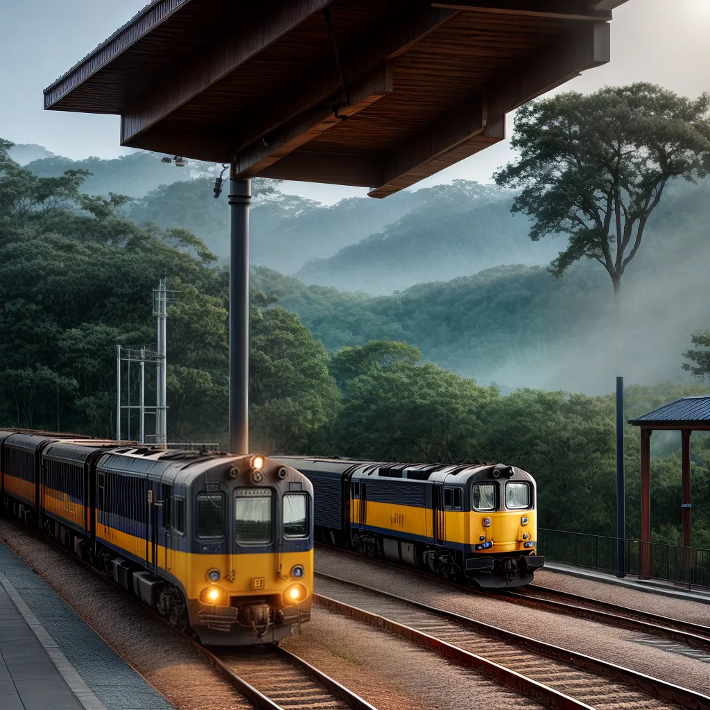 Desvendando o Enigma: O Significado de Sonhar com Trens 3 Fotos estacao trem caminhos vida