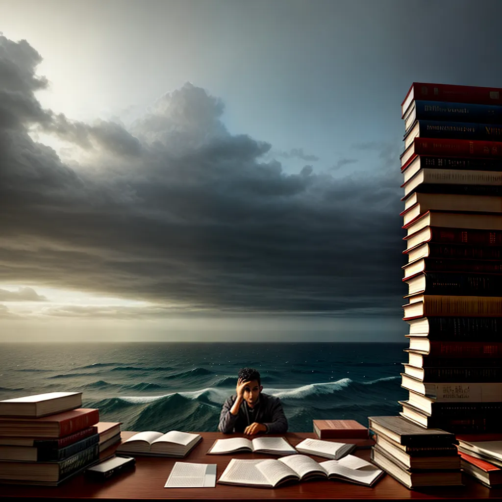 Fotos estudo desafio livros confusao