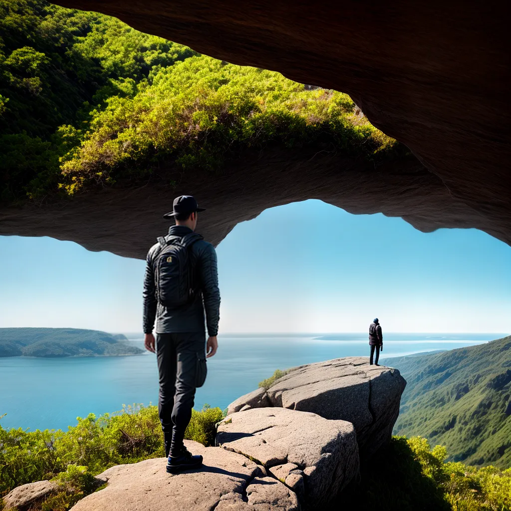 Significado de Sonhar: Superfícies e Profundidades em Viagens Ecológicas 3 Fotos exploracao natureza sonhador cliff