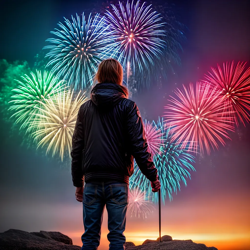 Fotos explosao emocoes fogos artificio