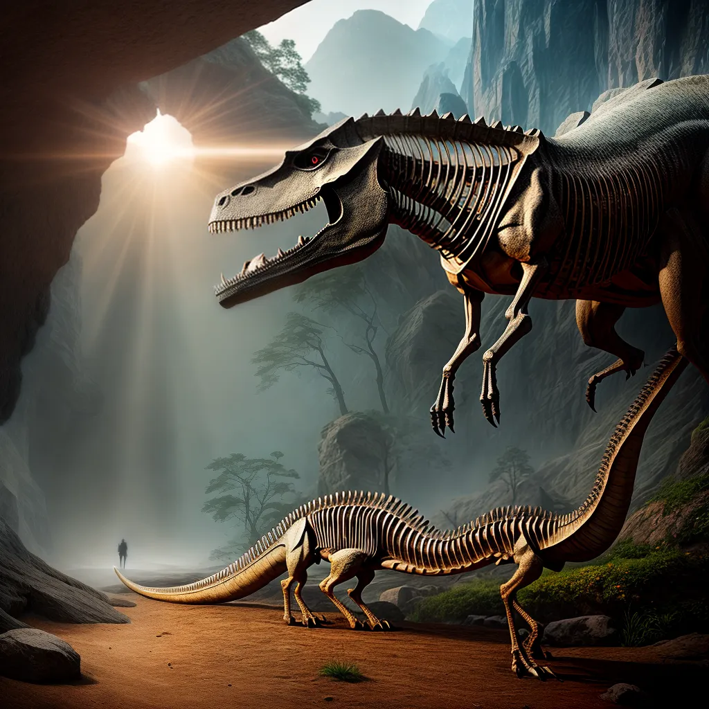 Significado de Sonhar com Fósseis Antigos 5 Fotos exposicao dinossauro fossil curiosidade