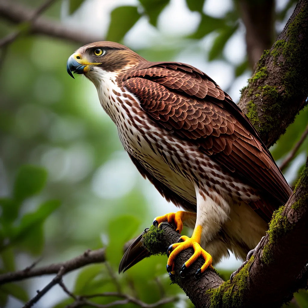 Fotos falcon poderoso olhar horizonte
