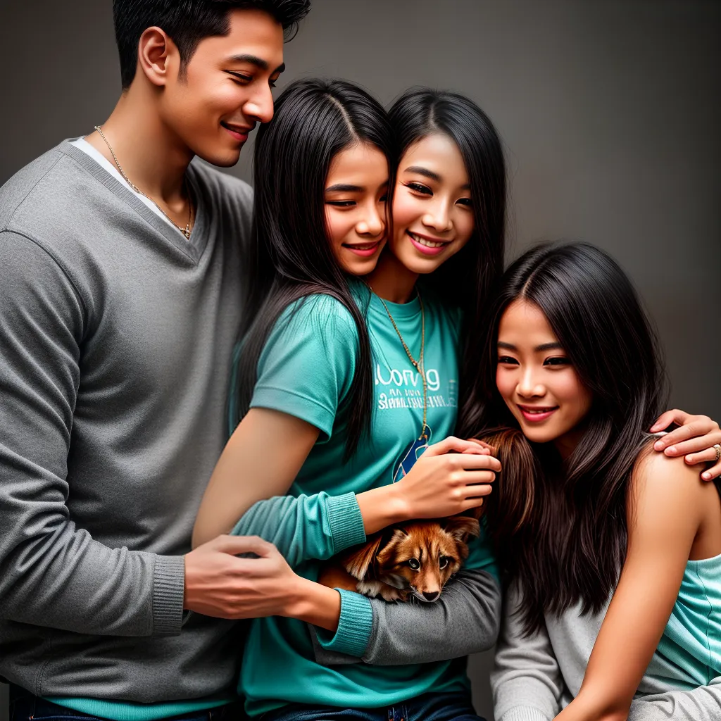 Fotos familia amor protecao criancas sorrisos