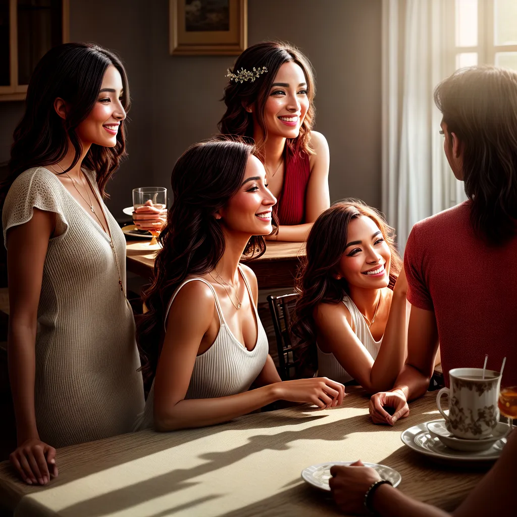 Simbolismo: Decifrando o Significado de Sonhar com Família 5 Fotos familia mesa sorrisos luz