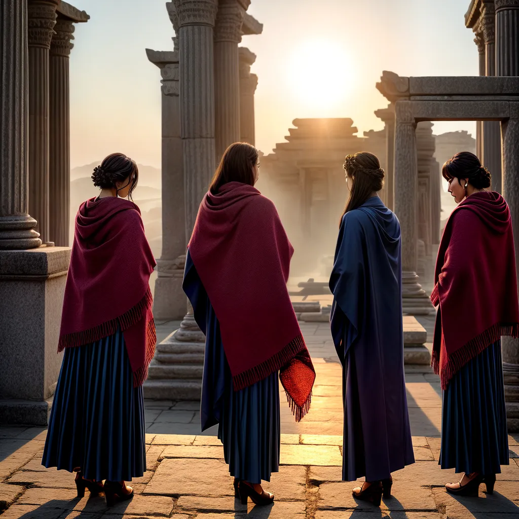 Aprenda o Significado de Sonhar com Viagem Sagrada em Família. 5 Fotos familia templo por do sol