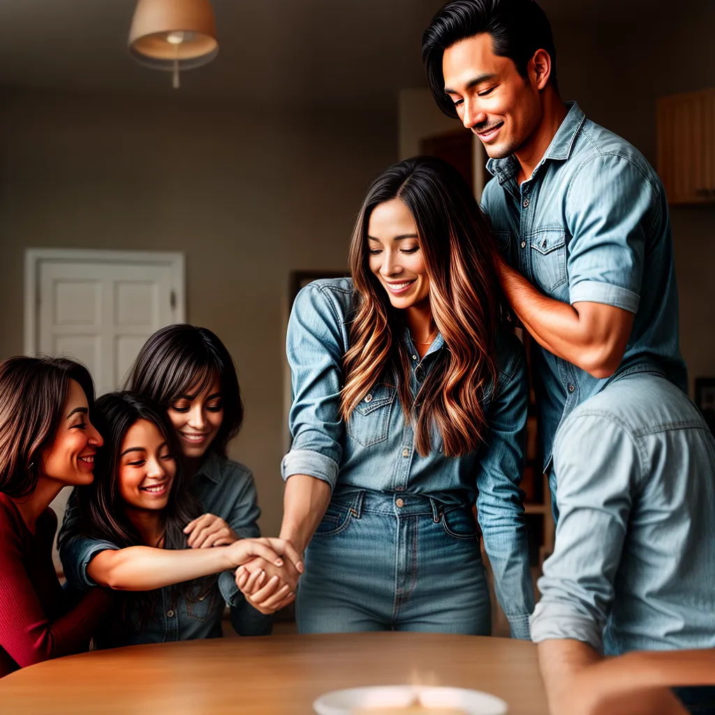 Qual o Significado de Sonhar com a Família Unida e Forte? 4 Fotos familia unida mesa sorrisos