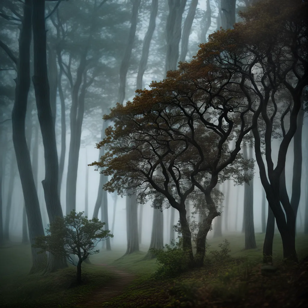 Fantasmagóricos Significados 5 Fotos fantasma nevoeiro floresta assombroso