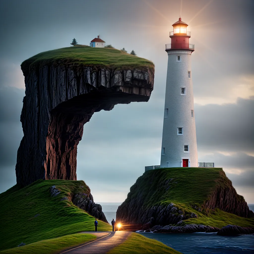 Luz Guia: Qual o Significado de Sonhar com um Farol 4 Fotos farol guia noite brilho
