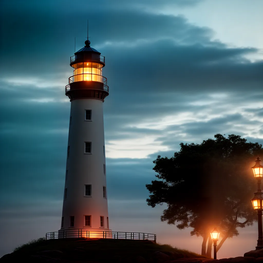 4. O Faroleiro dos Seus Sonhos: Descubra o Significado de Sonhar com Luzes 2 Fotos farol guia noite sonhos foco