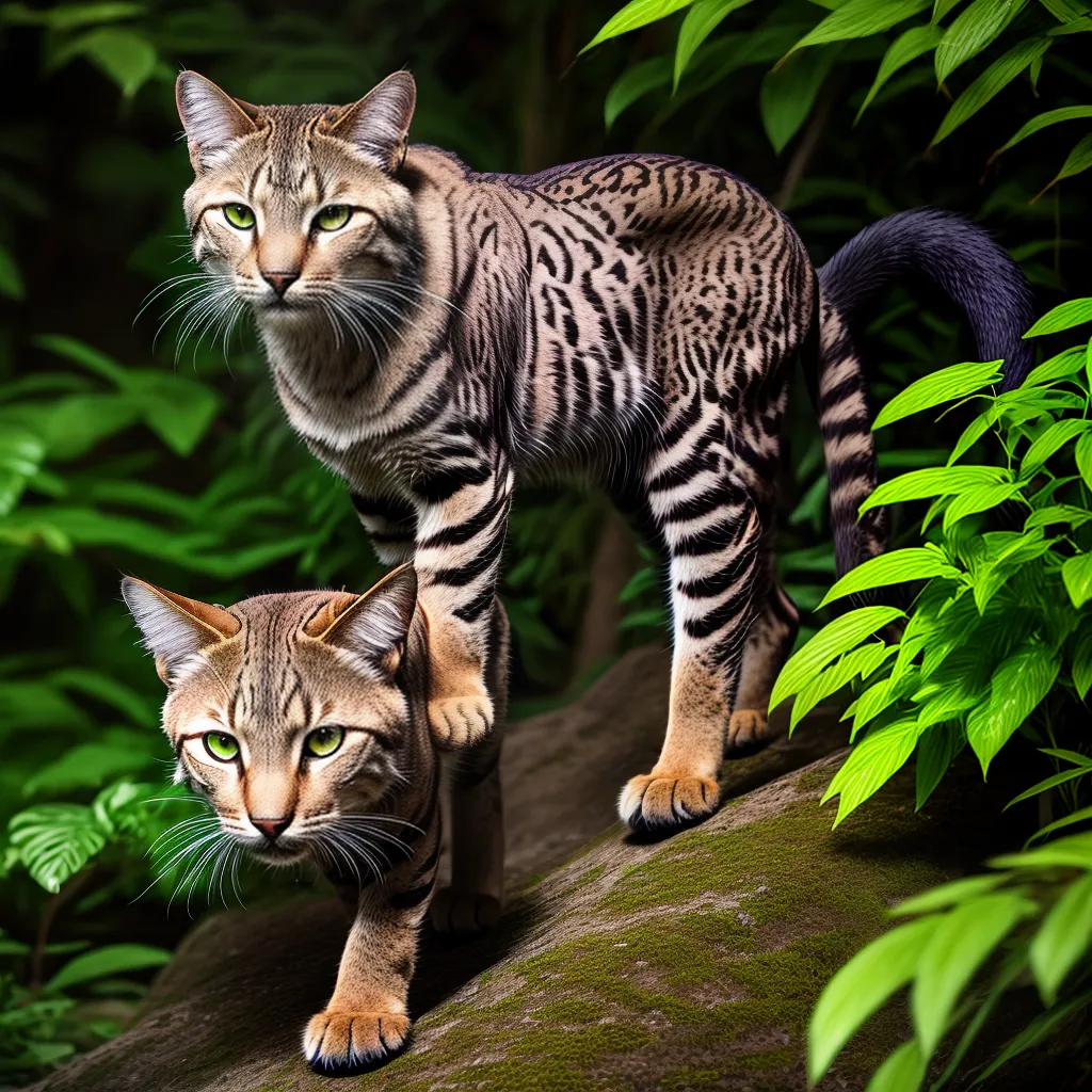 Encontrando o Simbolismo de Sonhar com Gatos Selvagens 4 Fotos felino selvagem jungla poder