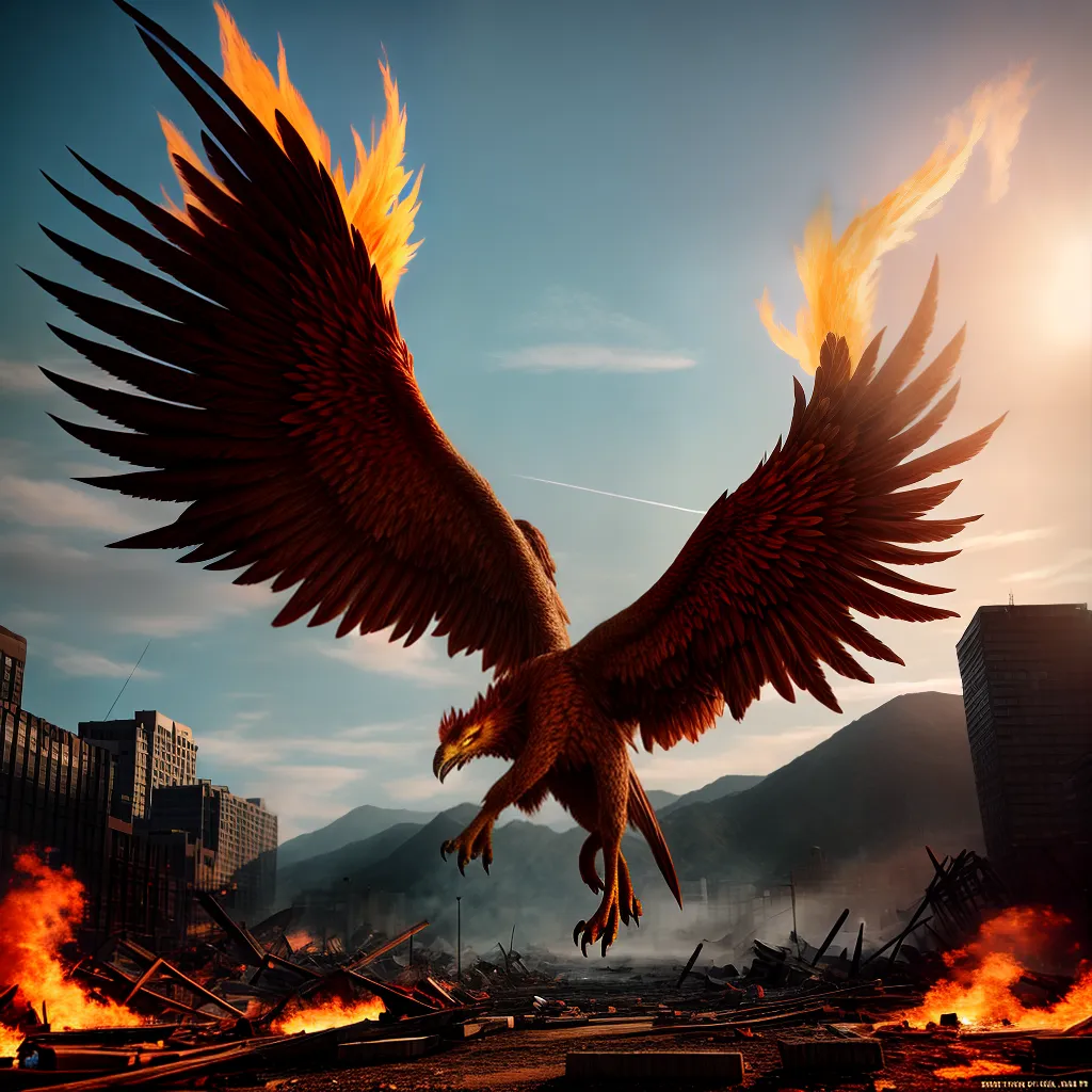 Fotos fenix renascendo cidade destruida