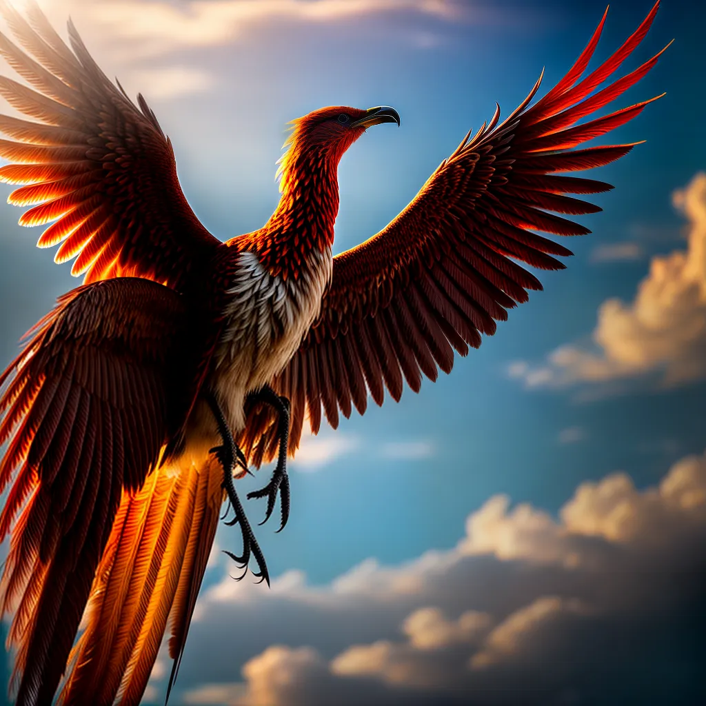 Fotos fenix renascer cores fogo sonho