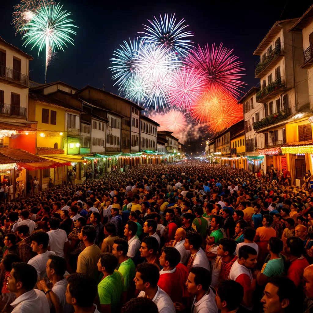 Descubra o Verdadeiro Significado da Festa de São João 10 Fotos festa sao joao fogos forro multidao