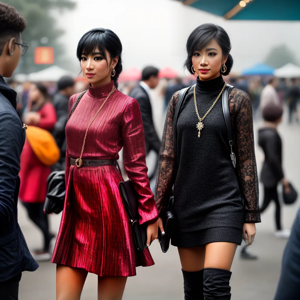 O Significado dos Sonhos nos Festivais e Eventos: Dualidade nas Experiências. 5 Fotos festival dualidade roupa colorida sombria