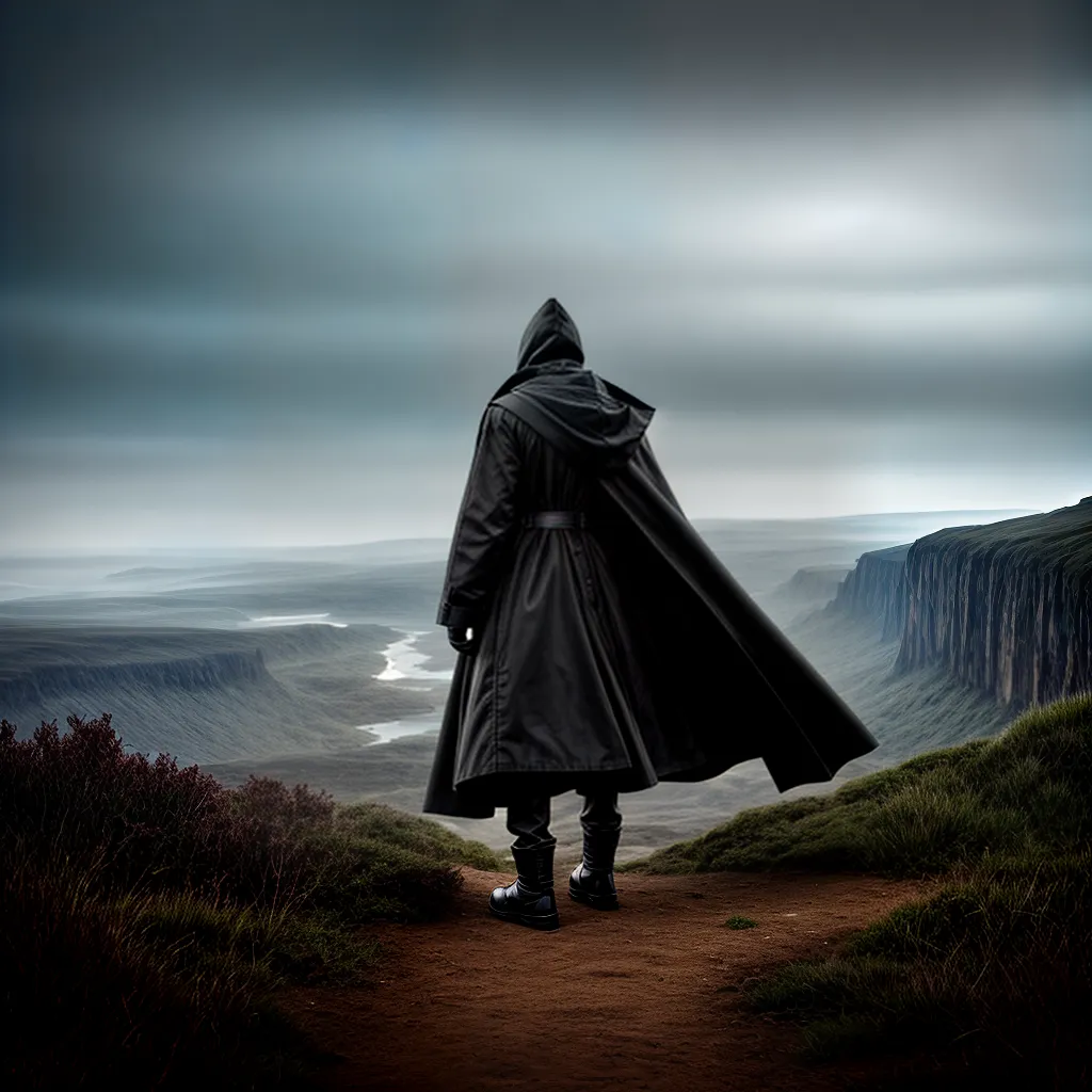 Fotos figura sombria poder misterio