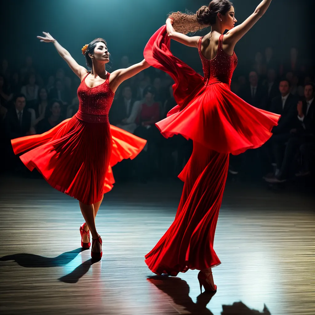 Fotos flamenco vestido vermelho