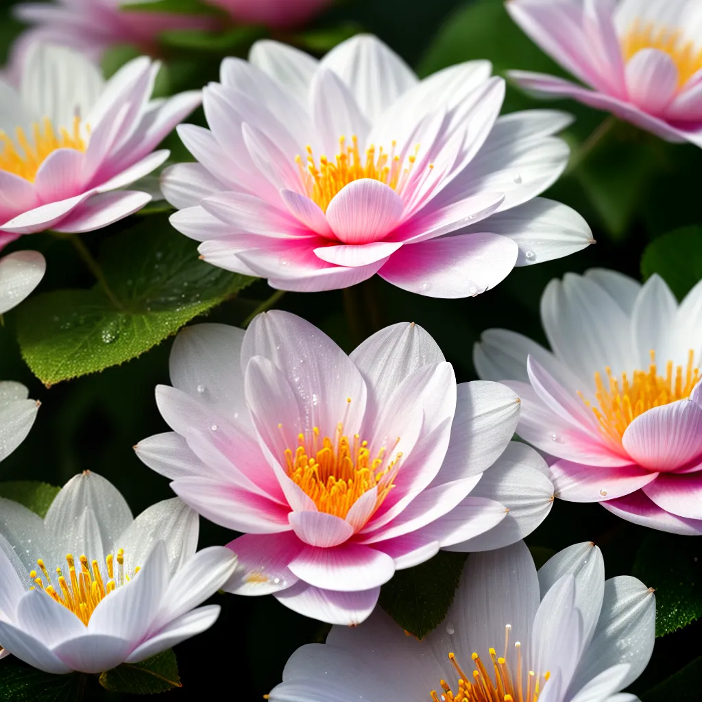 Flor Orvalhada: Descubra o significado de sonhar com um jardim opaco e uma flor orvalhada. 3 Fotos flor orvalho renovacao jardim