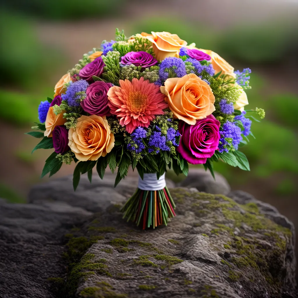 O que Significa Sonhar com Flores Nobres de um Jardim Secreto? 2 Fotos flores coloridas bouquet sonho