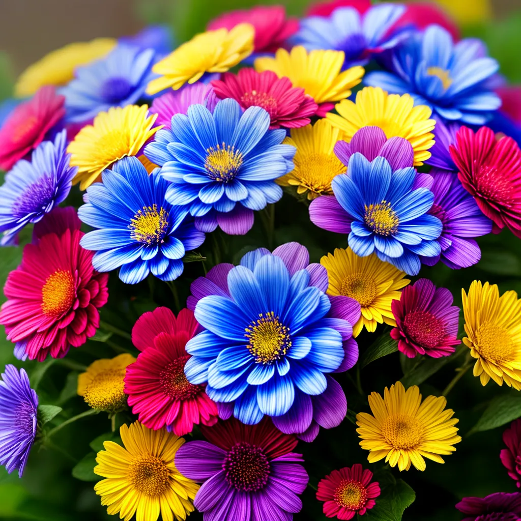 Fotos flores coloridas broto aspiracoes