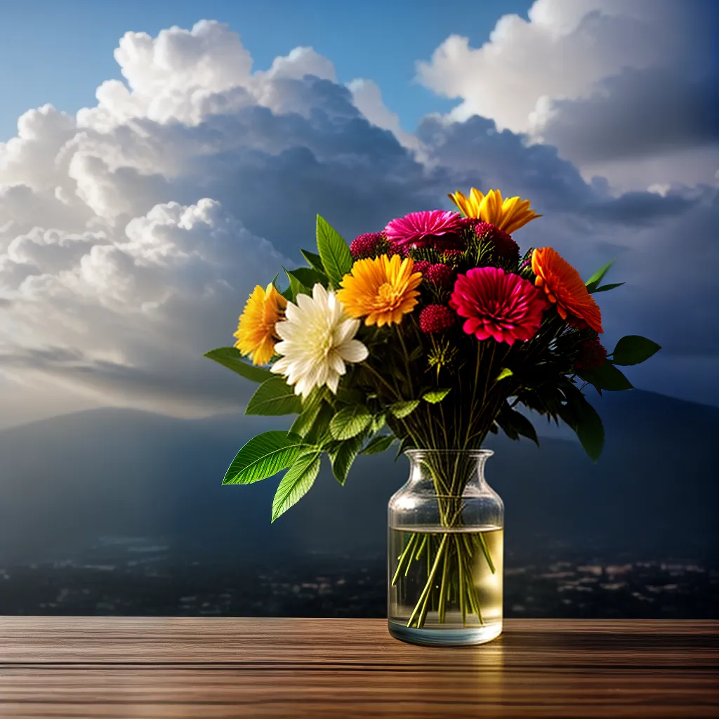 Fotos flores esperanca amor nuvens