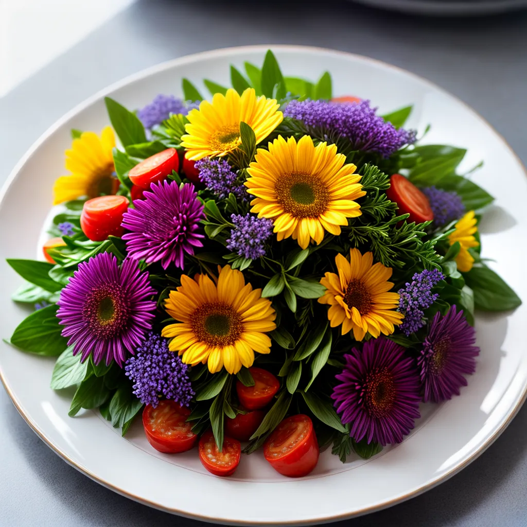Desvendando o Significado de Sonhar com Flores quando se degusta gastronomia local 4 Fotos flores frutos do mar sabores
