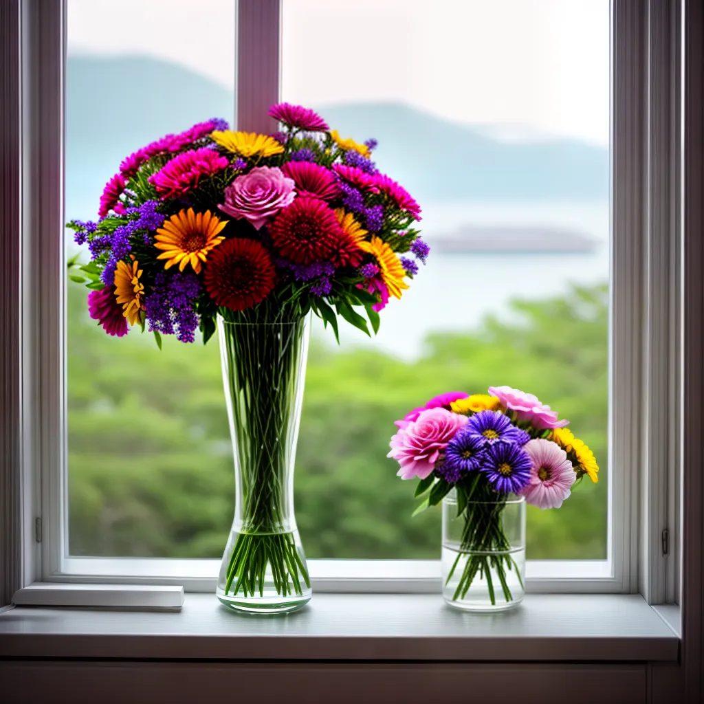 Desvendando o Significado de Sonhar com Flores em sua Hospedagem de Férias 4 Fotos flores janela praia cores serenidade