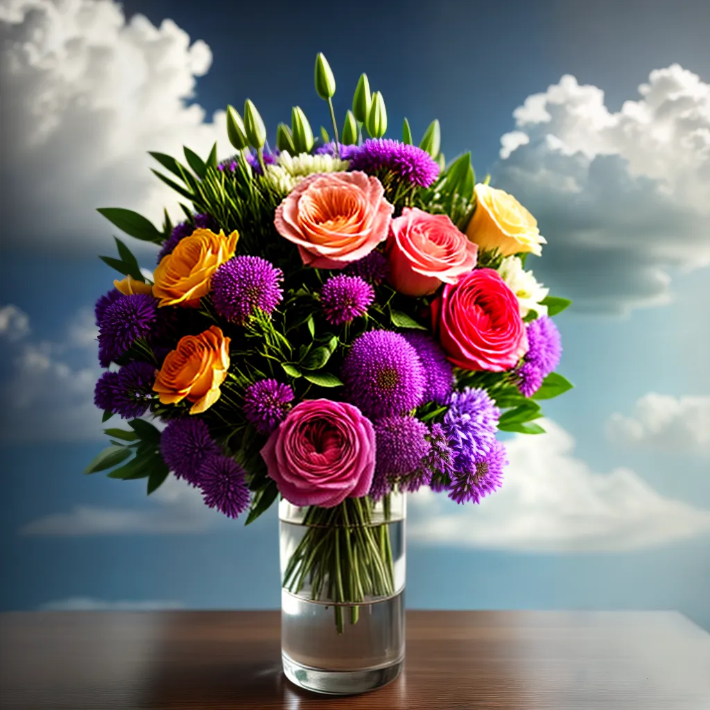 Desvendando os Mistérios de Sonhar com Flores - Tema: Significado de Sonhos de Flores 5 Fotos flores sonho maos nuvens cores