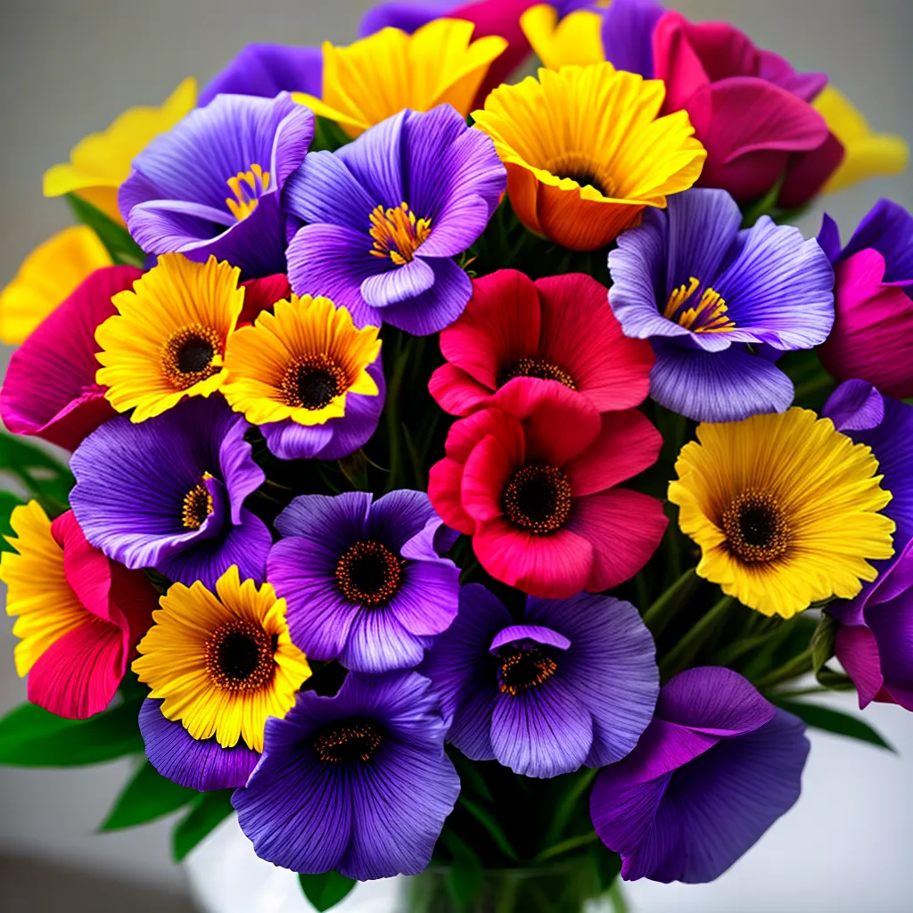 Fotos flores stephanie multifacetada